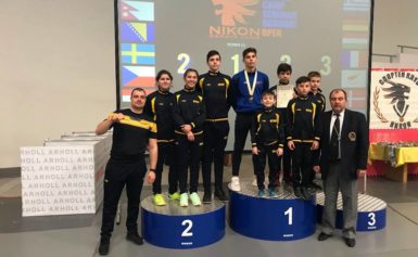 Златен и сребърен медали за карате клуб „Шото- Витяз“ на международен турнир