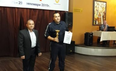 Две индивидуални награди от Националния конкурс „Пътен полицай на годината” за автоконтрольор от Дулово